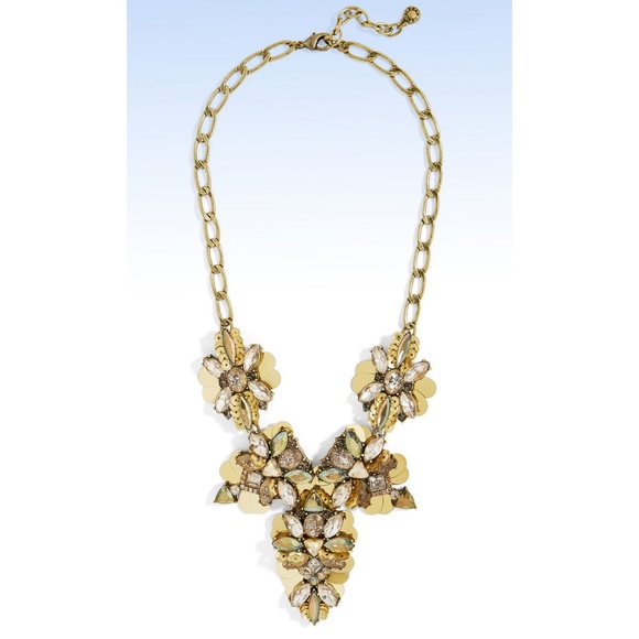 BAUBLEBAR Gold-Tone DUCHESS Multi Crystal Statement Necklace - Picture 2 of 2
